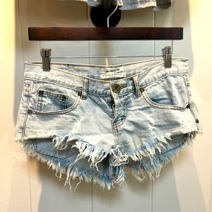 One Teaspoon Bonitas Light Wash size 25